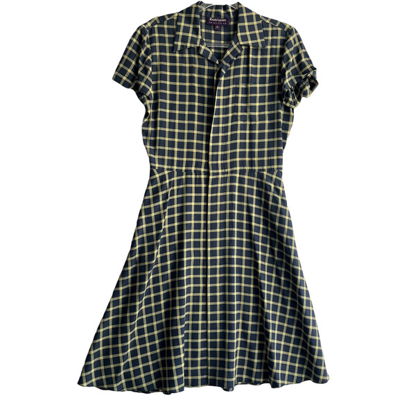 Ralph Lauren Collection Purple Label Light Academia Silk Dress Womwn Size 10 - Picture 7 of 16